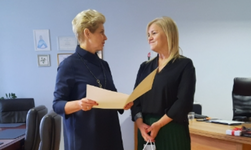 Dziś 8 grudnia w siedzibie KIDL Gościem Prezes KRDL Aliny Niewiadomskiej była Senator Beata Małecka-Libera, Przewodnicząca Senackiej Komisji Zdrowia.